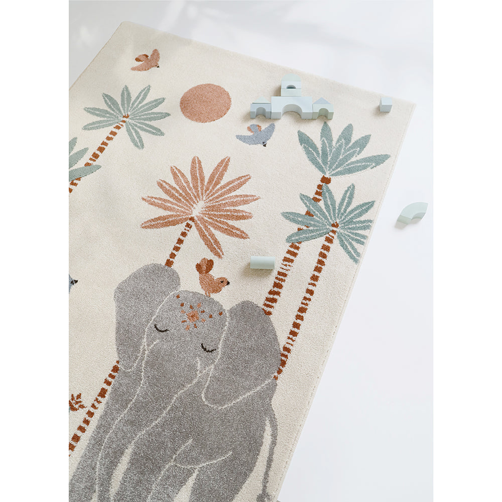 Nattiot Malena Elephant Children's Rug