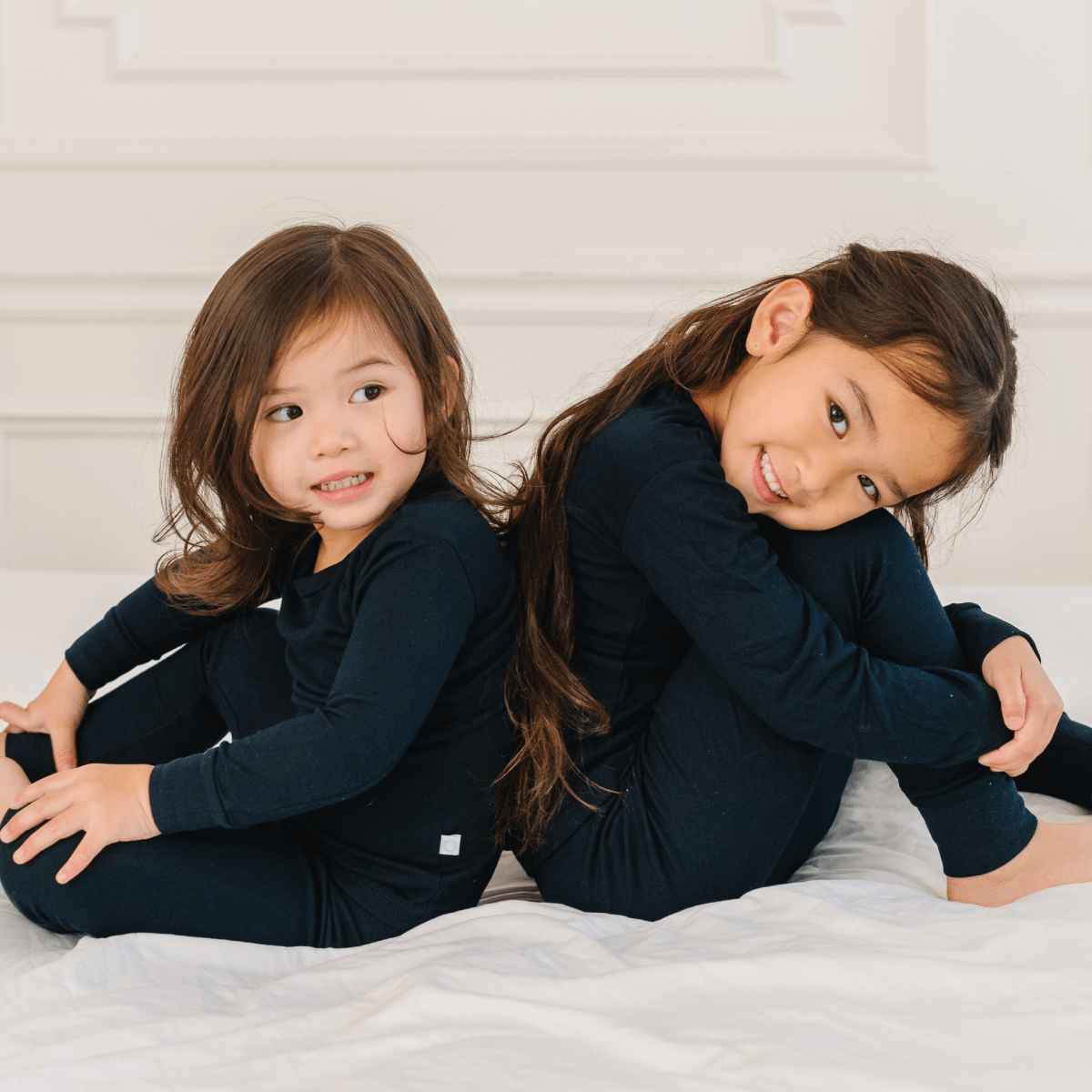 Dreamland Baby Toddler/Kids Bamboo Pajamas - Midnight Black
