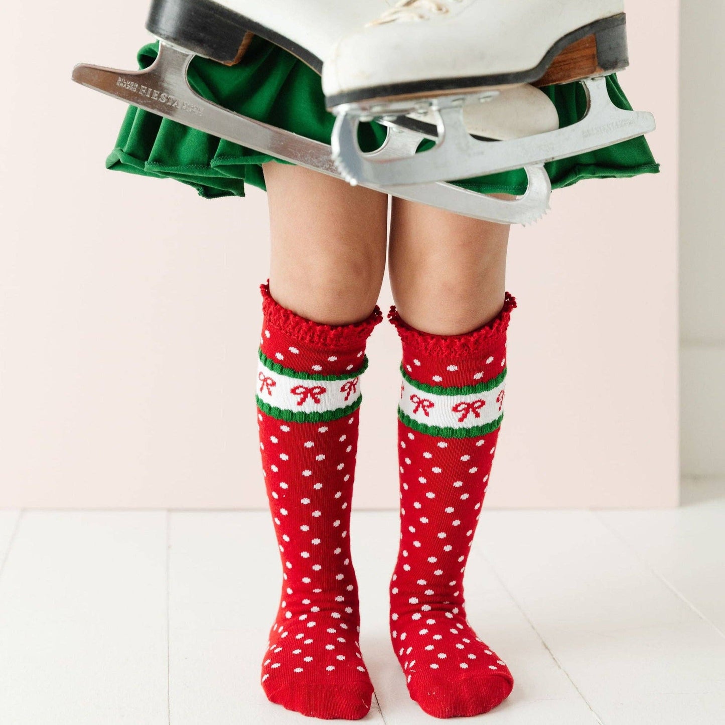 Classic Christmas Knee High Socks 3-Pack - Delilah's Maternity