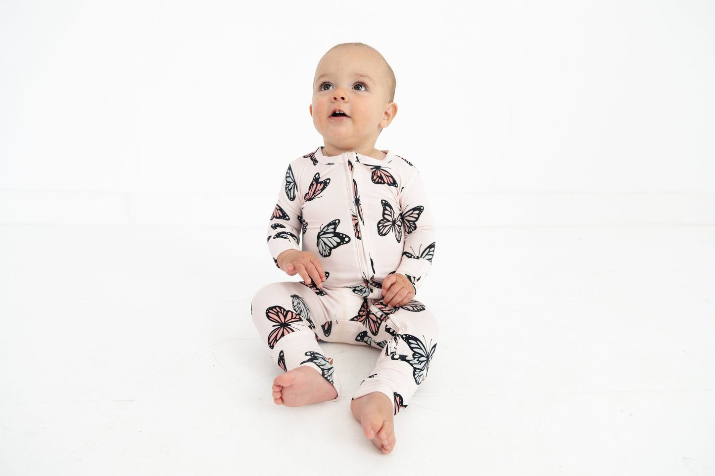 Sleepy Sage Co Butterfly Dreams Sleeper Pajama