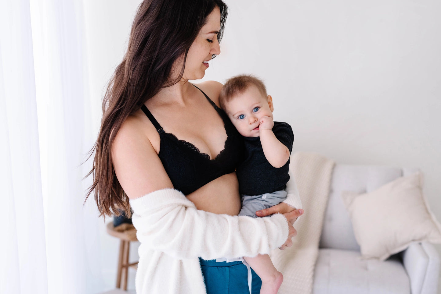 Lace Nursing Bralette - Delilah's Maternity