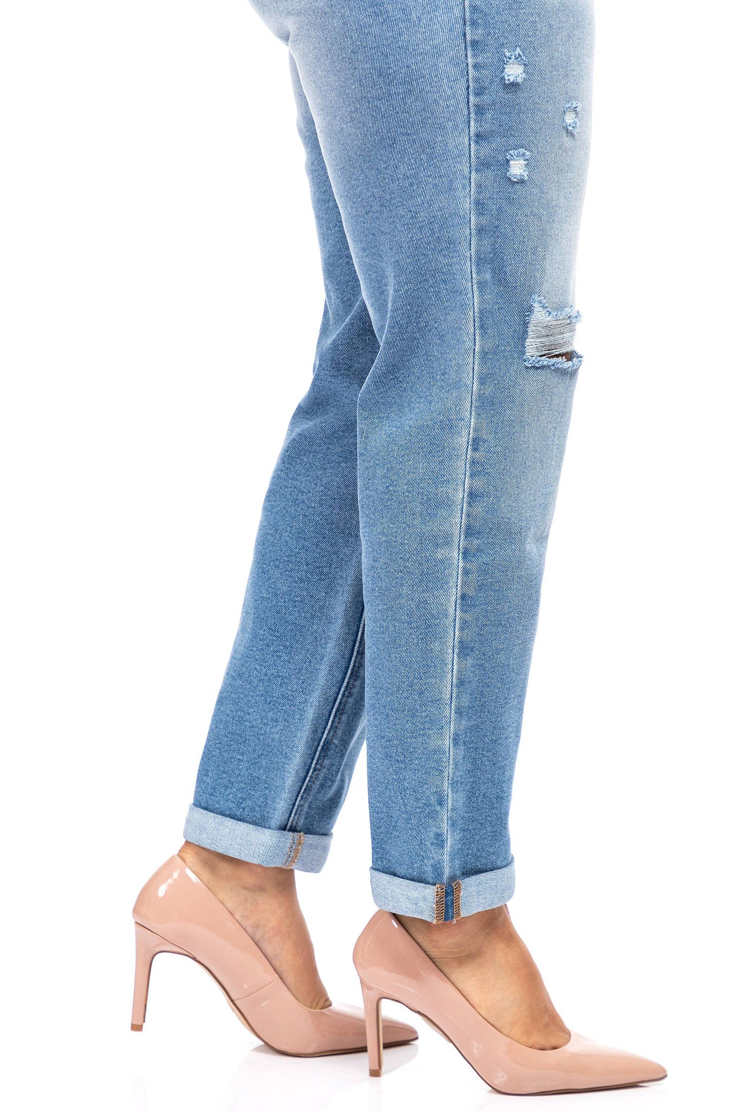Maternity 28" Boyfriend Jean w/ Bellyband
