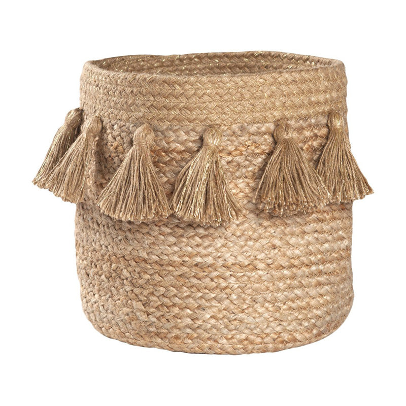 Nattiot Idris Natural Jute Storage Basket