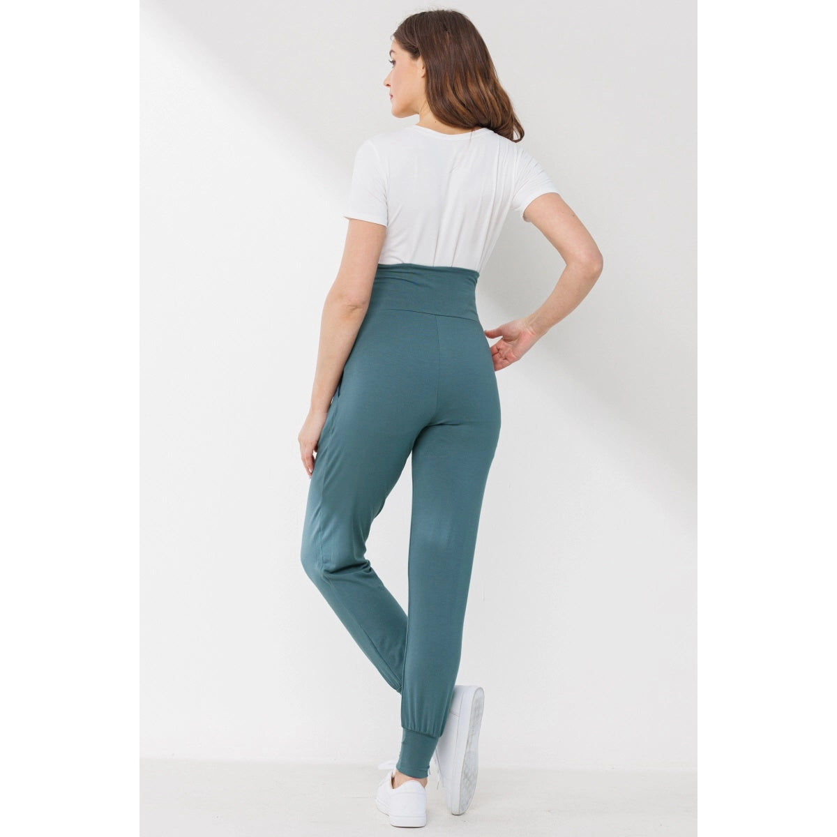 Rayon Modal Maternity Jogger Pant with Pockets - Delilah's Maternity