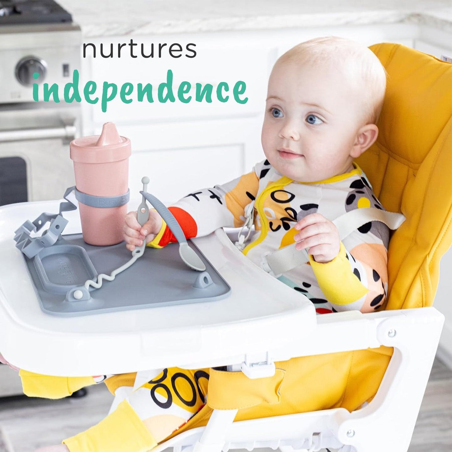 Busy Baby Bottle Bungee SPEARMINT