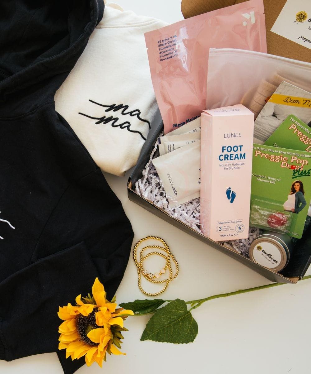 Sunflower Motherhood First Pregnancy Bundle - Support for the Exciting Beginning