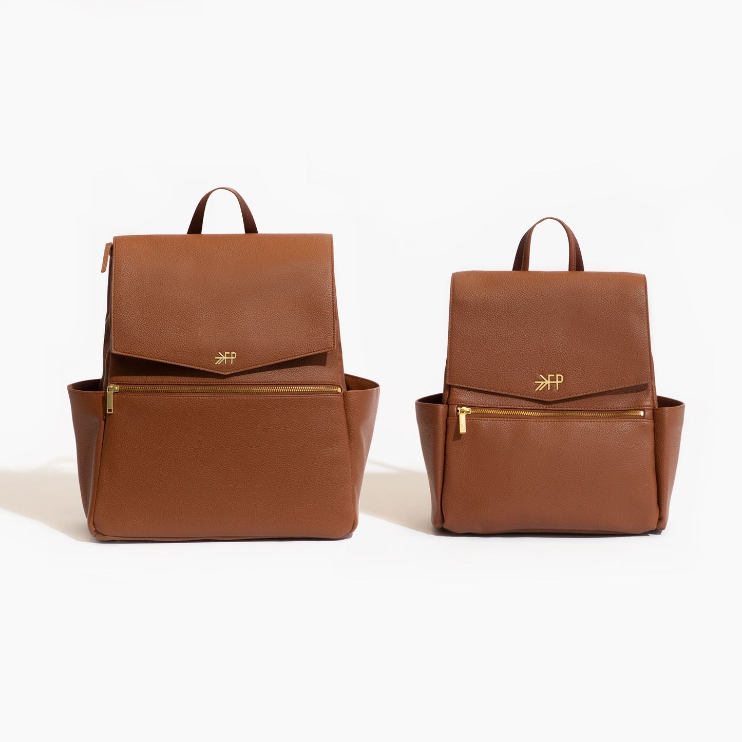 Freshly Picked Cognac Mini Classic Diaper Bag II