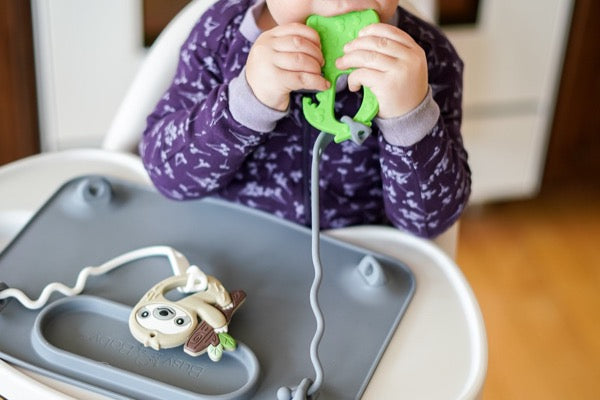 Busy Baby Baby Sloth Silicone Teething Toy