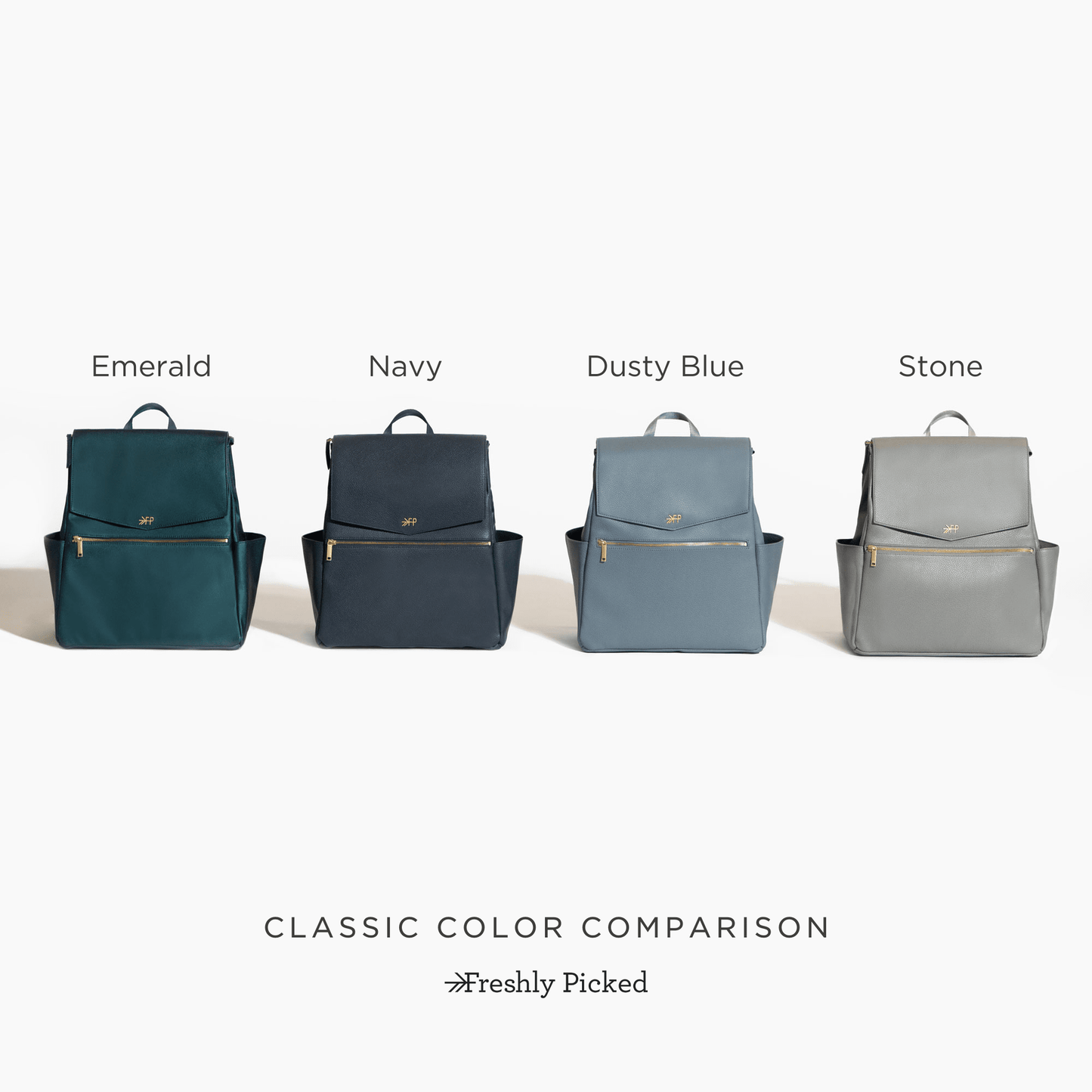 Freshly Picked Emerald Classic Diaper Bag II