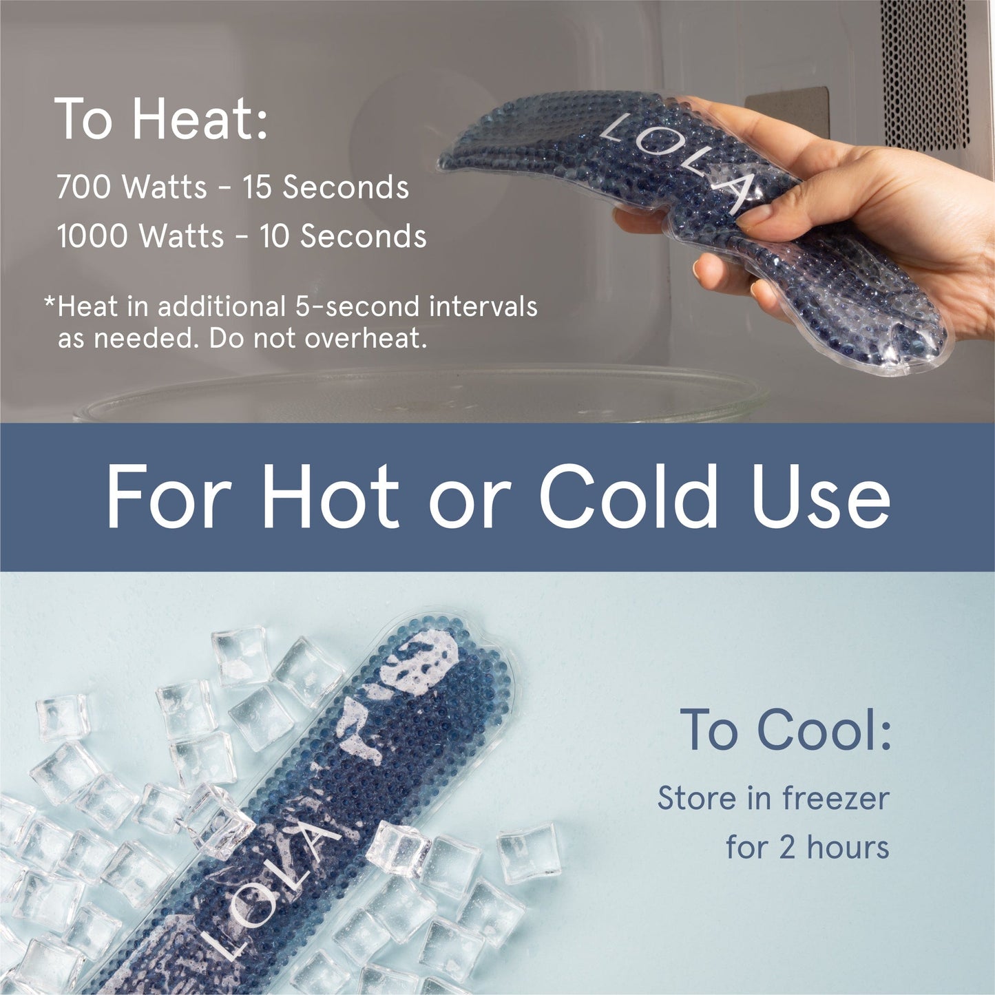 LOLA Hot & Cold Perineal Gel Pads