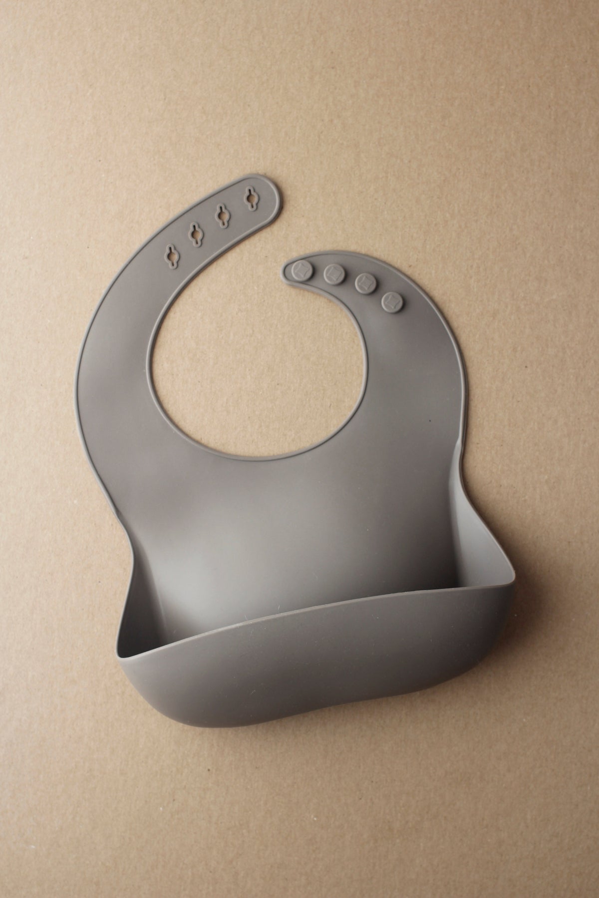 littleCHEW Silicone Baby Bib - Onyx