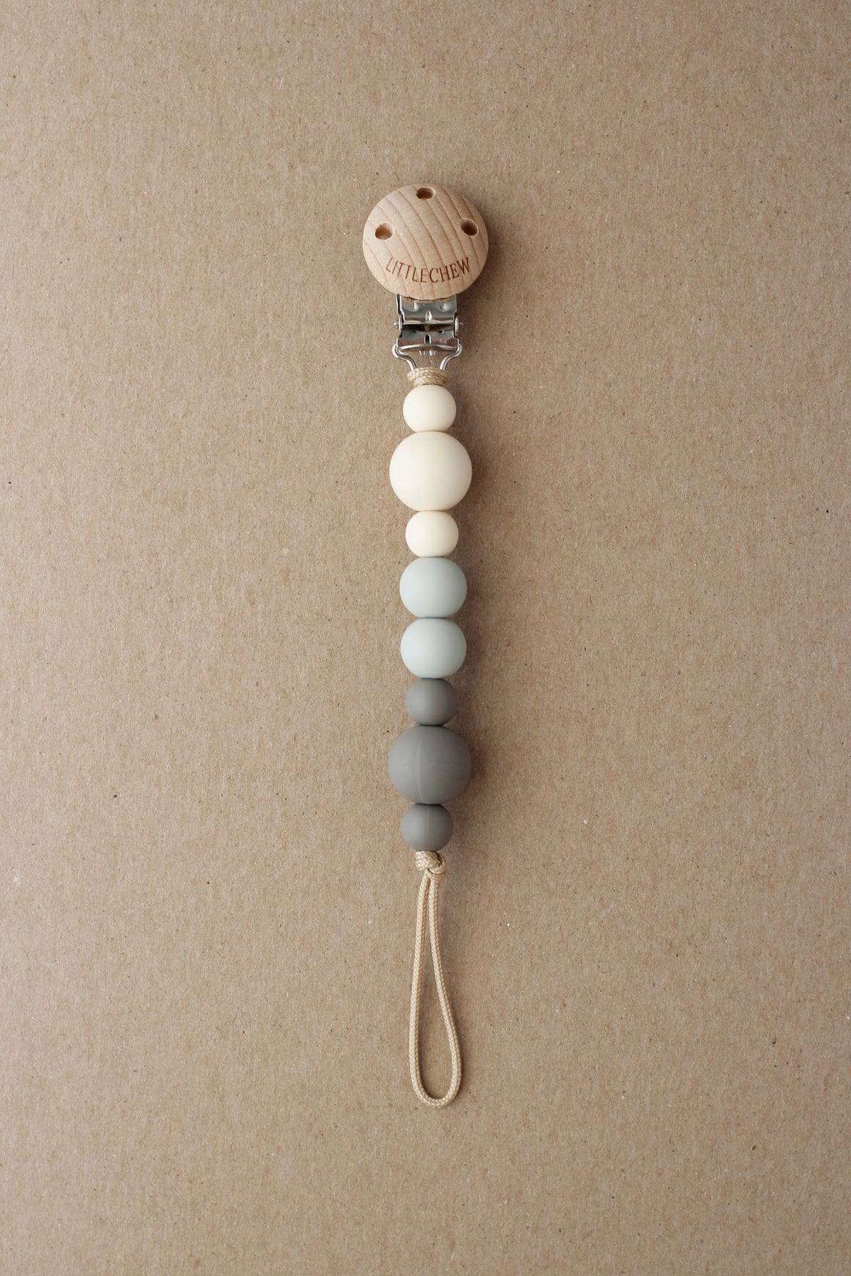 littleCHEW Pacifier Clip - Kira | Onyx