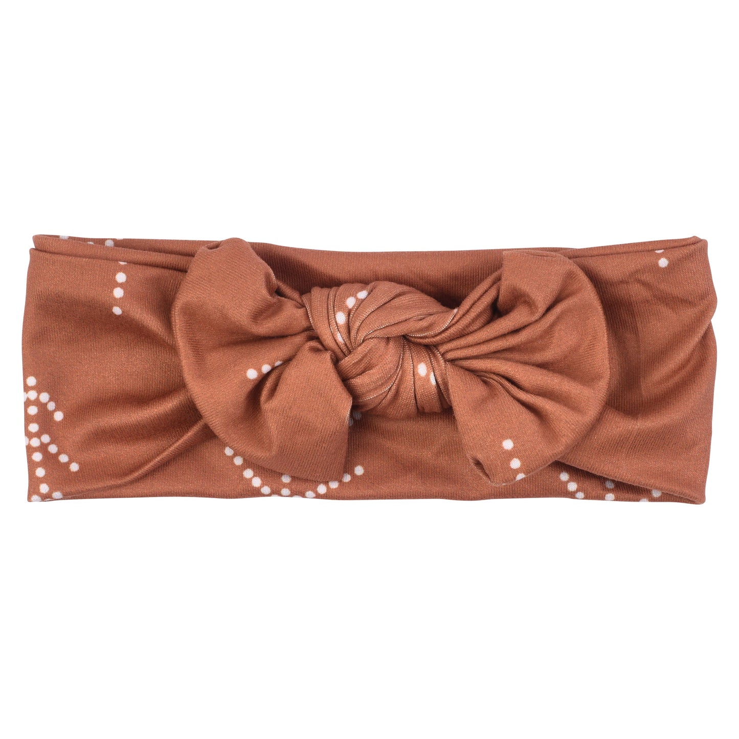 Three Little Tots Christmas Pine Tree Knotted Headband