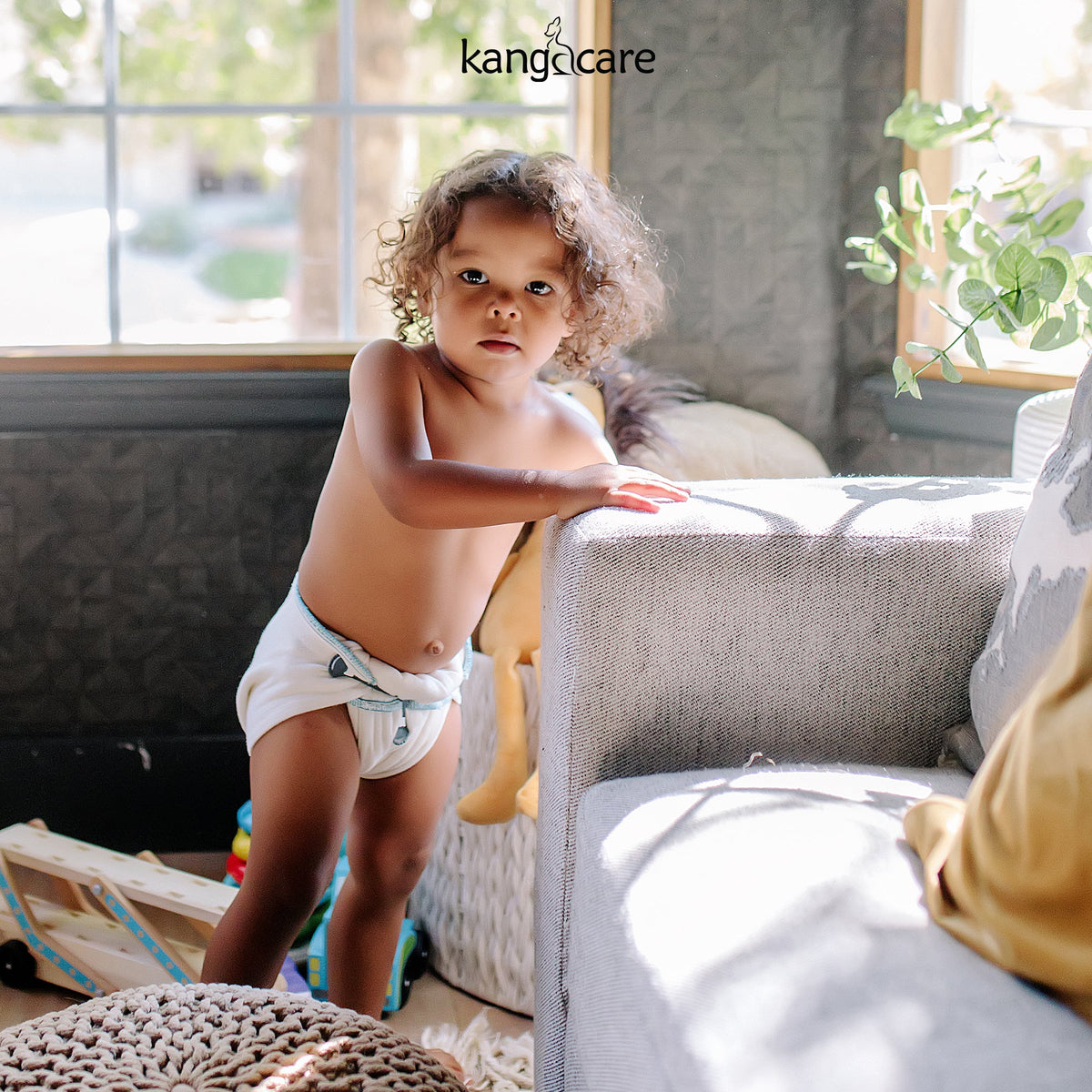 Kanga Care Bamboo Prefold Cloth Diapers (6-Pack) - Size 4: Toddler