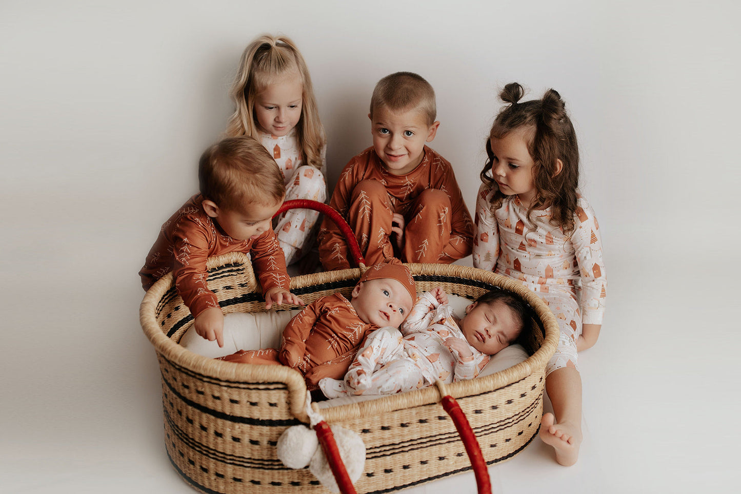 Three Little Tots Winter Pine Tree Jammies