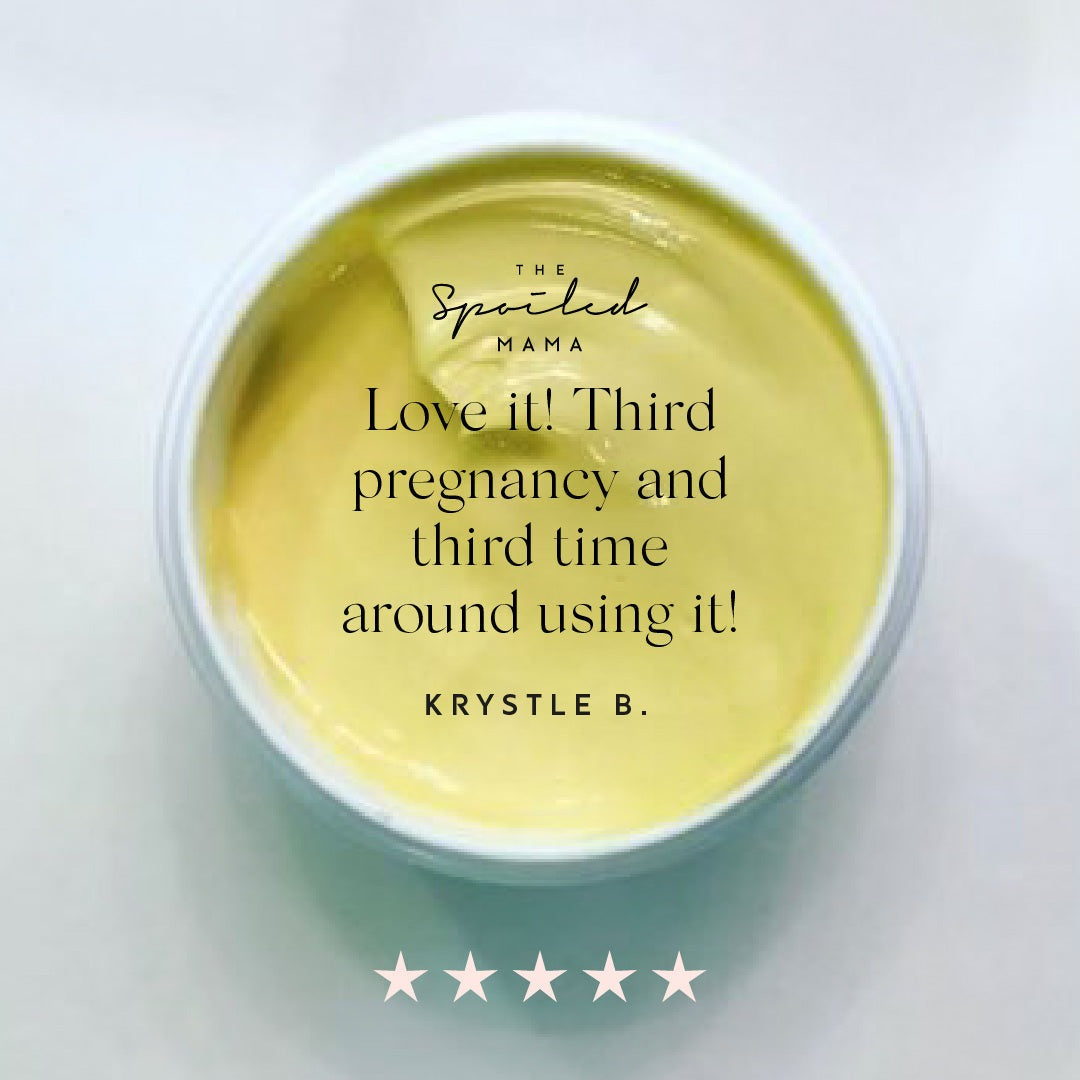 The Spoiled Mama Tummy Butter for Stretch Marks - Deep Nourishing Cream