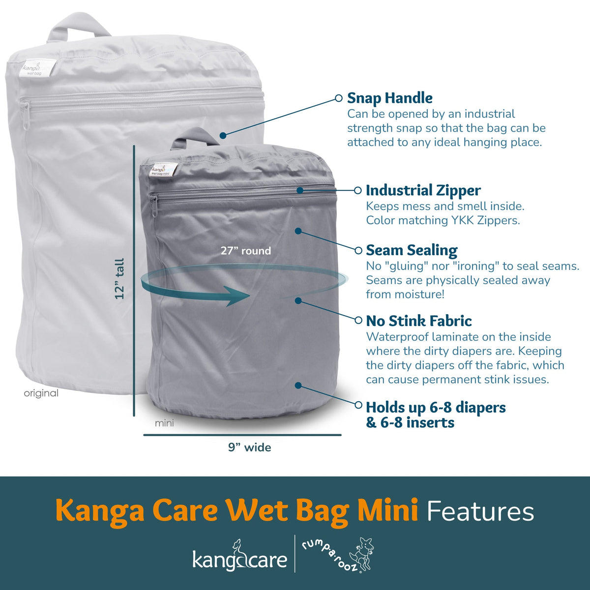 Kanga Care Wet Bag Mini - Clover