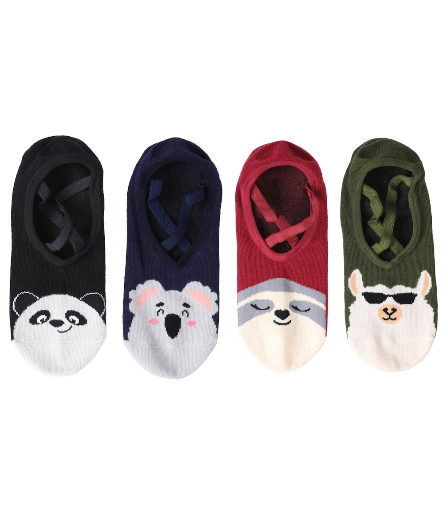 Alina Mae Maternity Non-Slip Women's Hospital Socks (Animals)