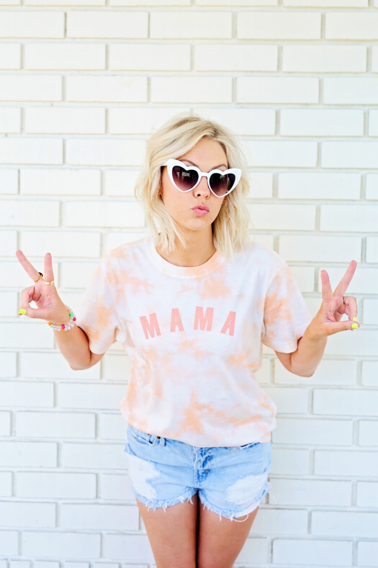 Tie Dye MAMA Shirt - Delilah's Maternity