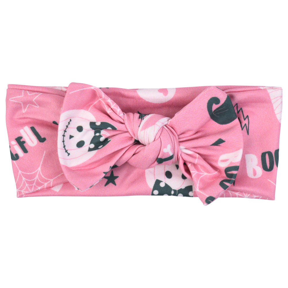Three Little Tots I Love My Mummy Halloween Knotted Headband