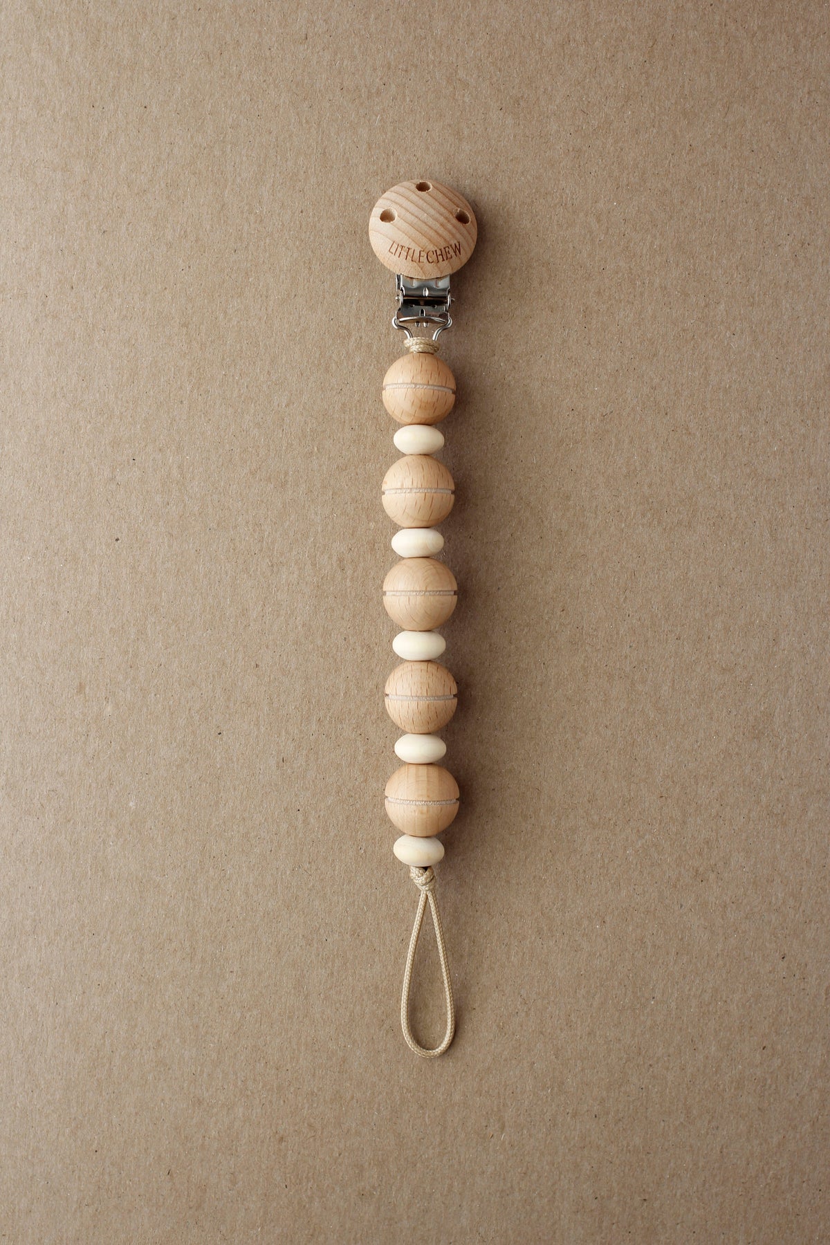 littleCHEW Pacifier Clip - Theo