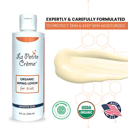 La Petite Cream Organic Wiping Lotion for Kids