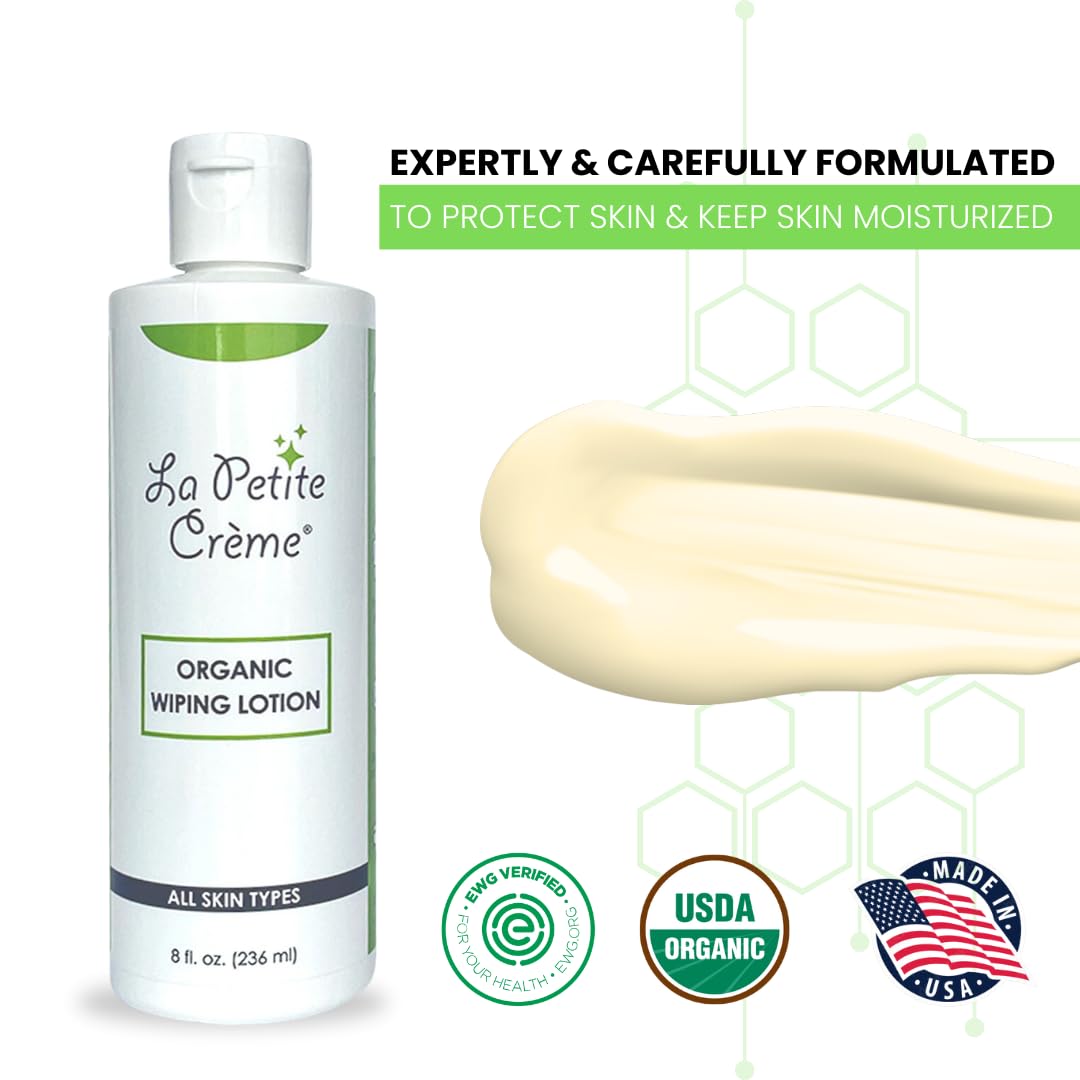 La Petite Cream Organic Wiping Lotion for Adults