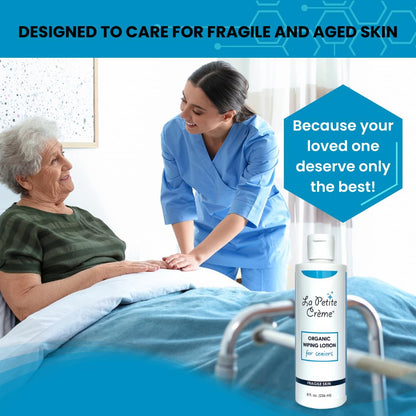 La Petite Cream Organic Wiping Lotion for Seniors