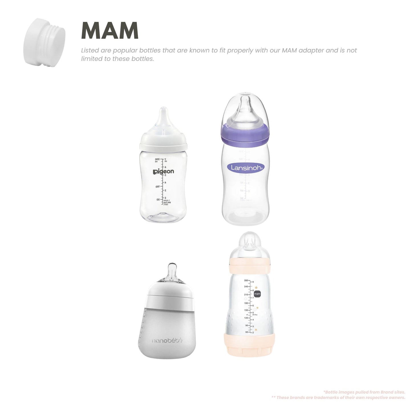 The Baby's Brew 3.0 Portable Bottle Warmer Adapter Set (Warmer + Four Adapters)