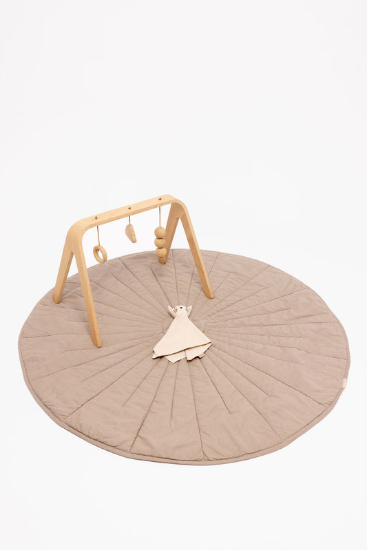 Wildbird Desert Lark/Acadian Linen Quilted Playmat