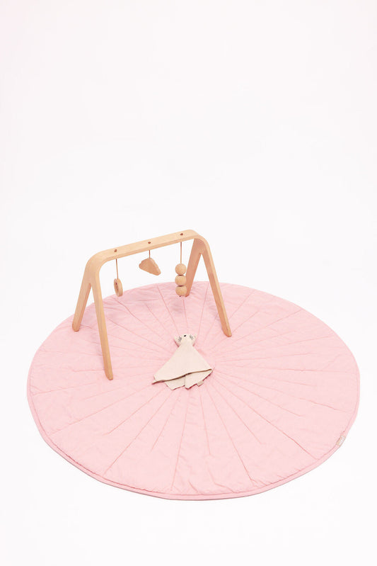 Wildbird Galah/Sparrow Linen Quilted Playmat