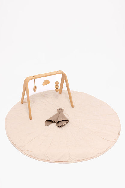 Wildbird Sparrow/Desert Lark Linen Quilted Playmat