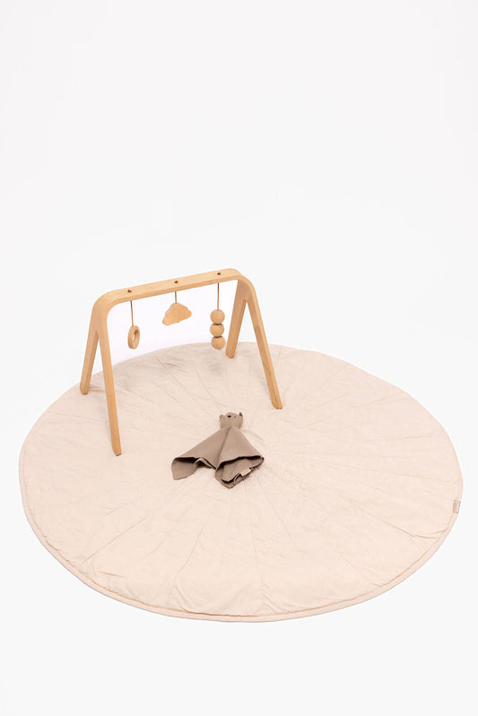 Wildbird Sparrow/Desert Lark Linen Quilted Playmat