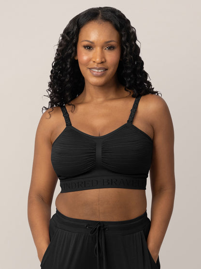 Kindred Bravely Sublime Hands-Free Pumping & Nursing Bra Black