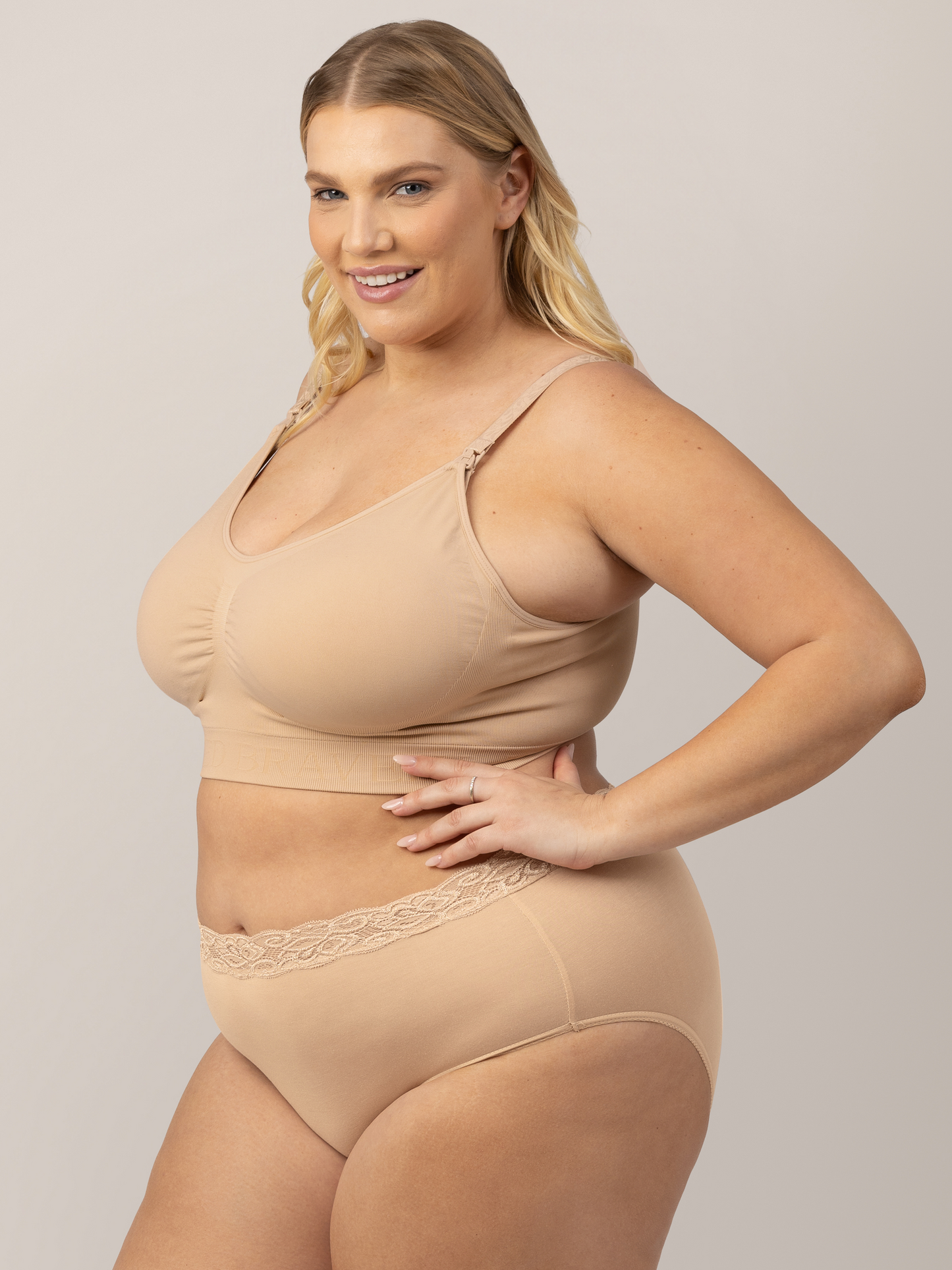 Kindred Bravely Simply Sublime Nursing Bra Beige