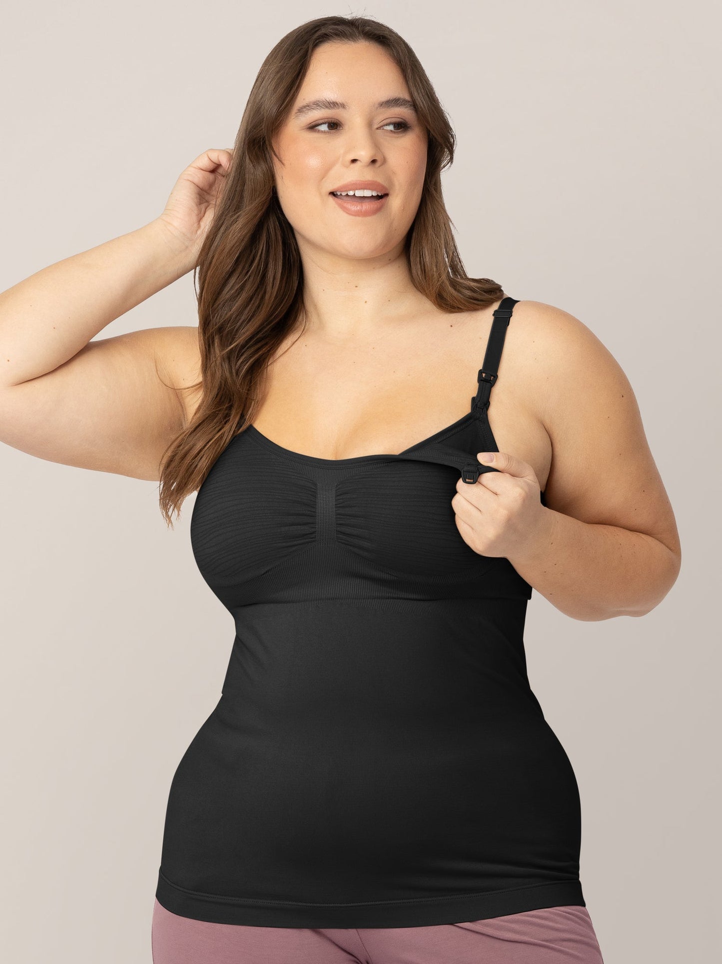 Kindred Bravely Sublime Hands-Free Pumping & Nursing Tank Black