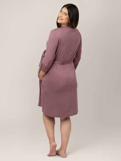 Kindred Bravely Emmaline Robe Twilight - Soft Maternity & Postpartum Robe
