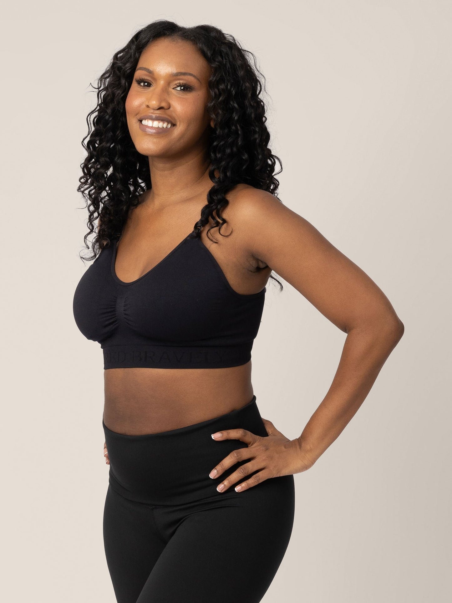 Kindred Bravely Sublime Nursing Sports Bra Black