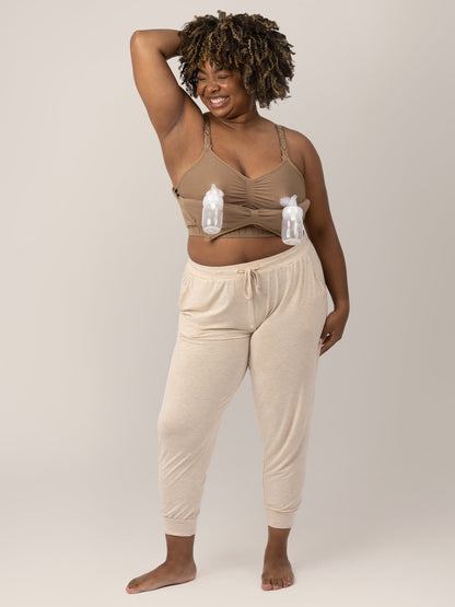 Kindred Bravely Sublime Hands-Free Pumping & Nursing Bra Latte