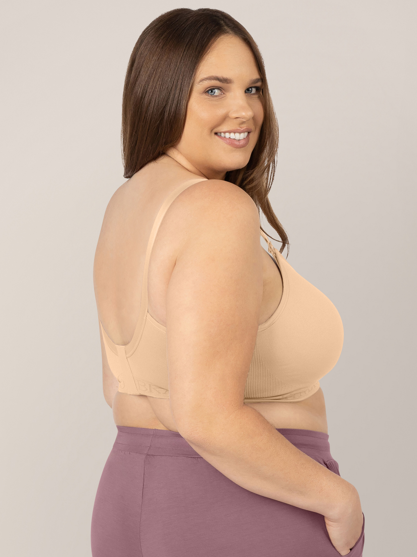 Kindred Bravely Signature Sublime Contour Maternity & Nursing Bra Beige
