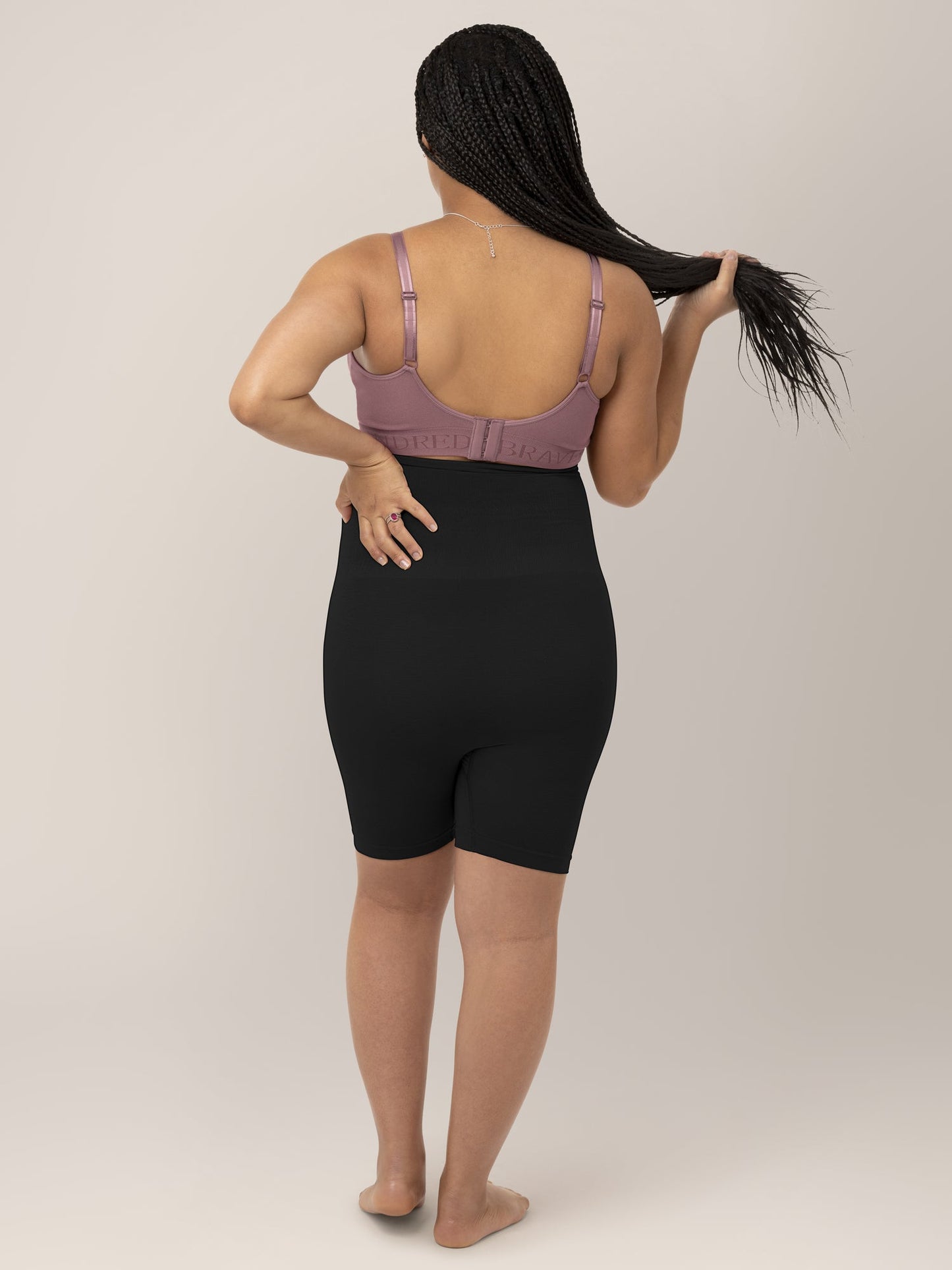 Kindred Bravely Seamless Bamboo Maternity No Rub Short Black