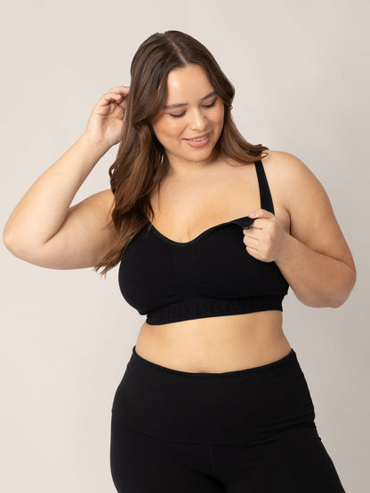 Kindred Bravely Sublime Nursing Sports Bra Black