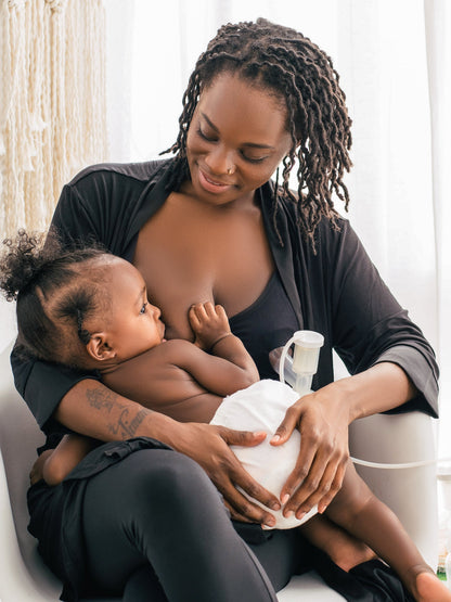 Kindred Bravely Sublime Hands-Free Pumping & Nursing Bra Black