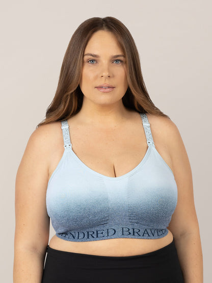 Kindred Bravely Sublime Nursing Sports Bra Ombre Storm