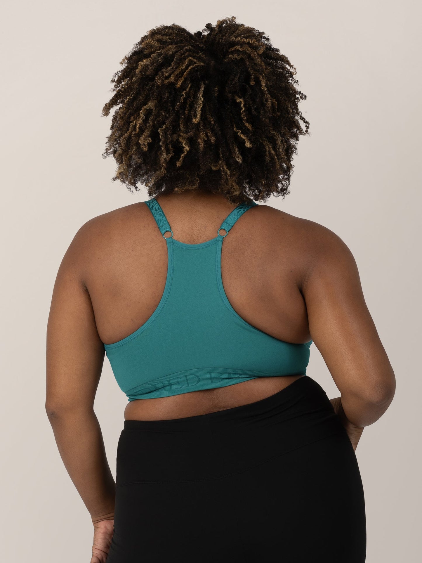 Kindred Bravely Sublime Hands-Free Pumping & Nursing Sports Bra Teal