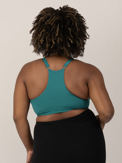 Kindred Bravely Sublime Hands-Free Pumping & Nursing Sports Bra Teal