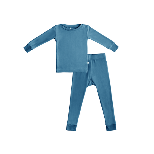 Dreamland Baby Toddler/Kids Bamboo Pajamas - Ocean Blue