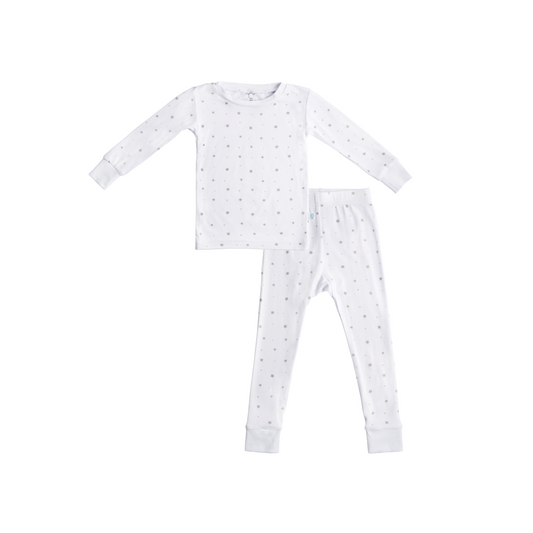 Dreamland Baby Toddler/Kids Bamboo Pajamas - Grey Star