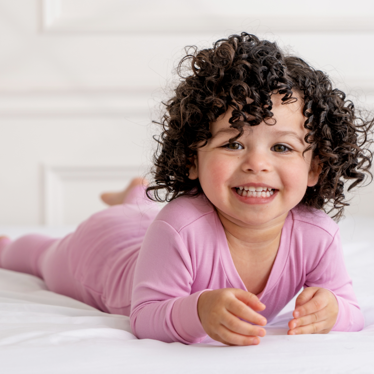 Dreamland Baby Toddler/Kids Bamboo Pajamas - Misty Mauve