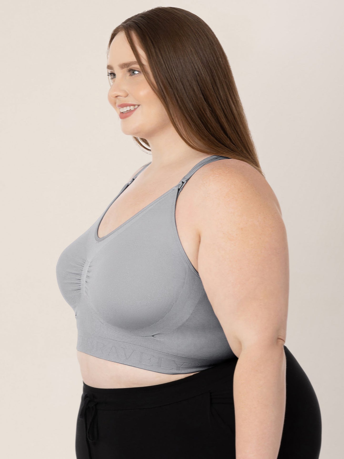 Kindred Bravely Simply Sublime Nursing Bra Grey